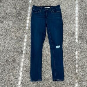 Levi's Dark Blue Skinny Jeans